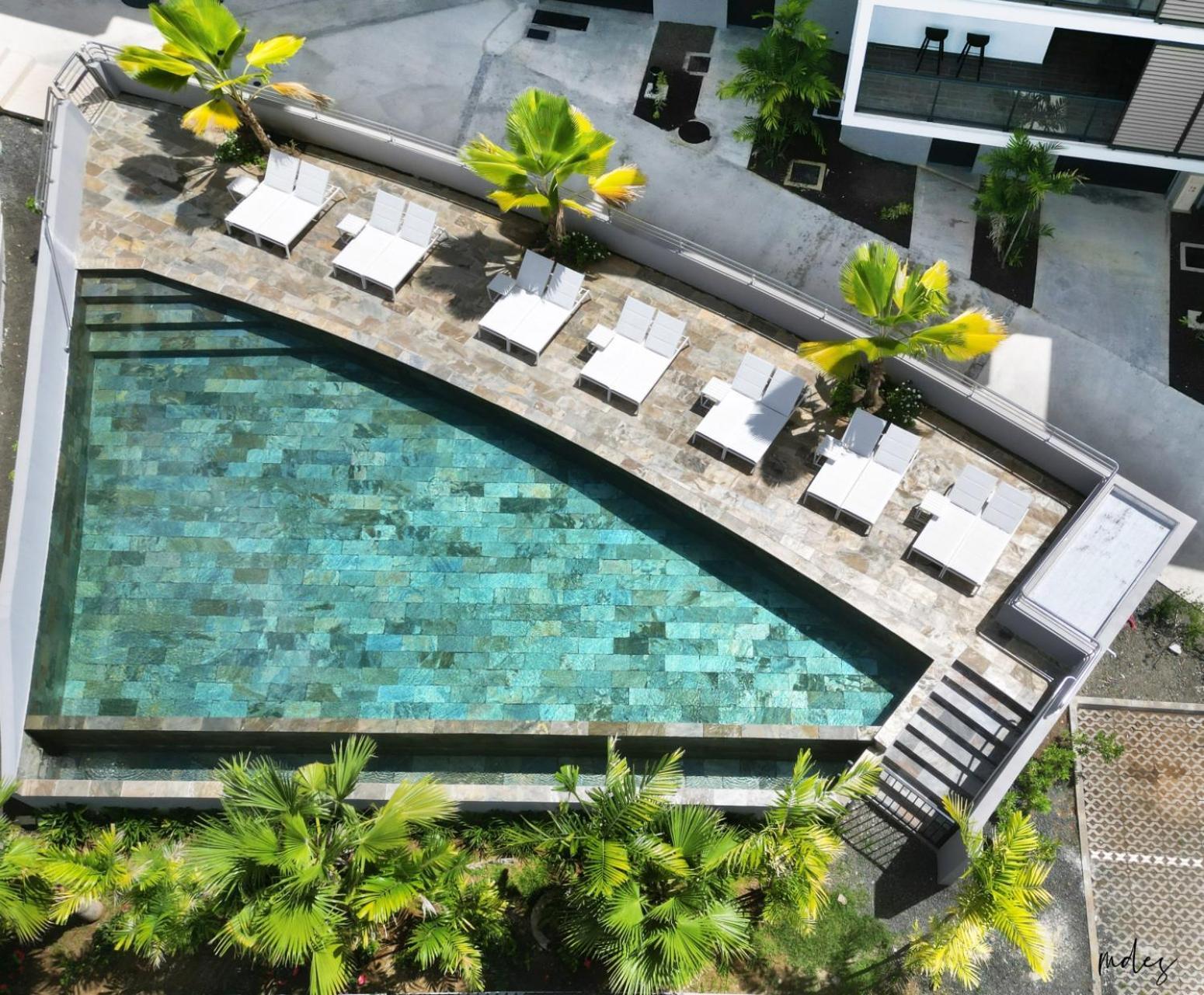 莱特鲁瓦西莱Le Domaine De L'Anse Mitan公寓式酒店 外观 照片